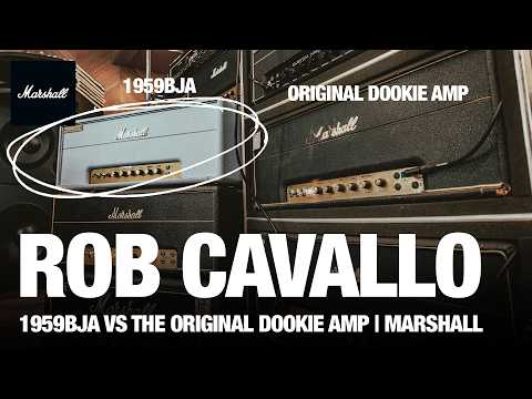 Marshall 1959BJA와 'Dookie' 원조 앰프 비교, Rob Cavallo의 기타 톤 이야기