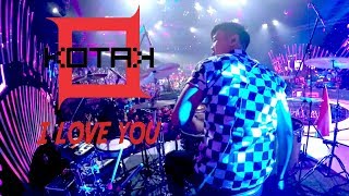 Download lagu [Drum Cam] KOTAK - I Love You | Live Konser luar biasa Indosiar mp3