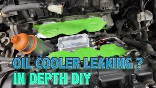JEEP CHEROKEE 3.2 OIL COOLER DIY