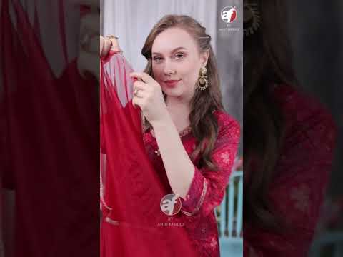 Anju Fabrics Ehsaas Pure Chinon Wholesale Kurti Plazzo With Dupatta Catalog – product video thumbnail