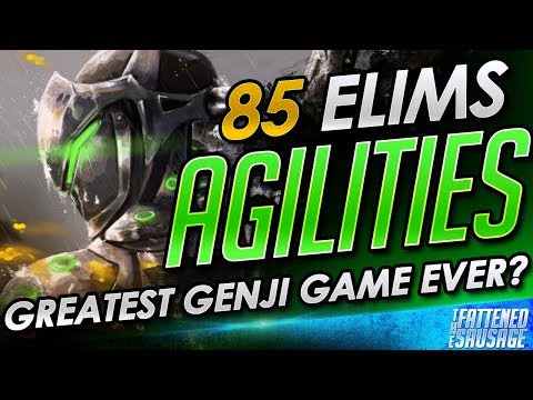 Agilities GODLIKE 85-Elim Genji Game vs Sinatraa ft IDDQD & Dcop