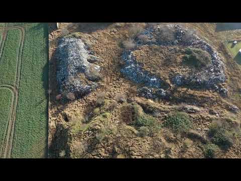 Mülldeponie Neverin - Drohnenflug November 2020 - ehemaliges Gelände der NBV GmbH