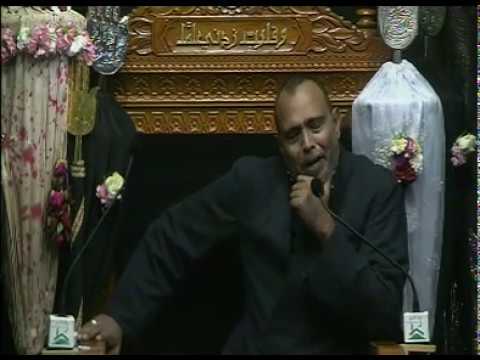 Position Of Zakir, Nauha Khan & Mataamdar By Maulana Wasi Hasan   Eve 10th Muharram 1438