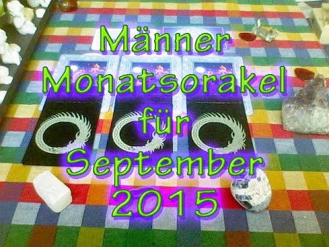 Männer Monatsorakel für September 2015