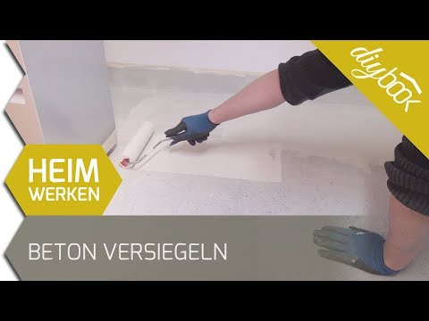 Sealing concrete - 2k epoxy resin floor coating