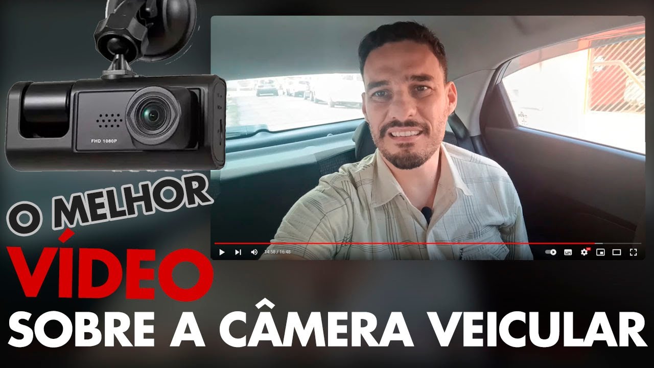 CAMERA VEICULAR DUPLA [DVR] QUE GRAVA EM ALTA DEFINIÇÃO | SERÁ QUE É BOA MESMO?
