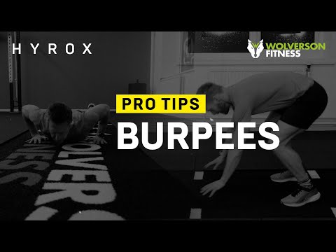 Get The CORRECT Burpee Broad Jump Form for HYROX / Top Pro Tips