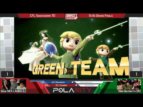 CFLS70 - Basic Nice Ladies (L) (Red) vs Nerf Bayonetta (W) (Green) - GF