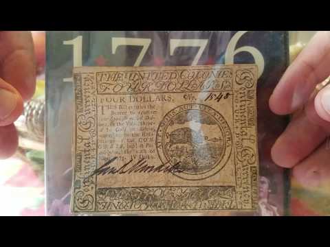 CONTINENTAL CURRENCY FROM 1775!!