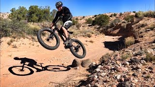 A sample of a huge trail system in this area. A fat bike is the best tool for these trails.