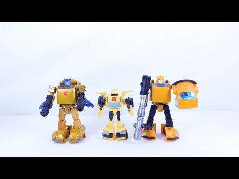 Transformers Bumblebee & Goldbug Stop Motion