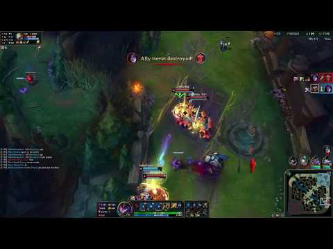 League Of Legends - 2v5 Pentakill (Shaco + Yuumi)