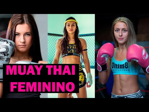 Female Muay Thai Fight Compilation - Compilado de lutas de muay thai feminino