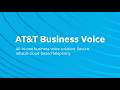 AT T Business Voice Portal Video