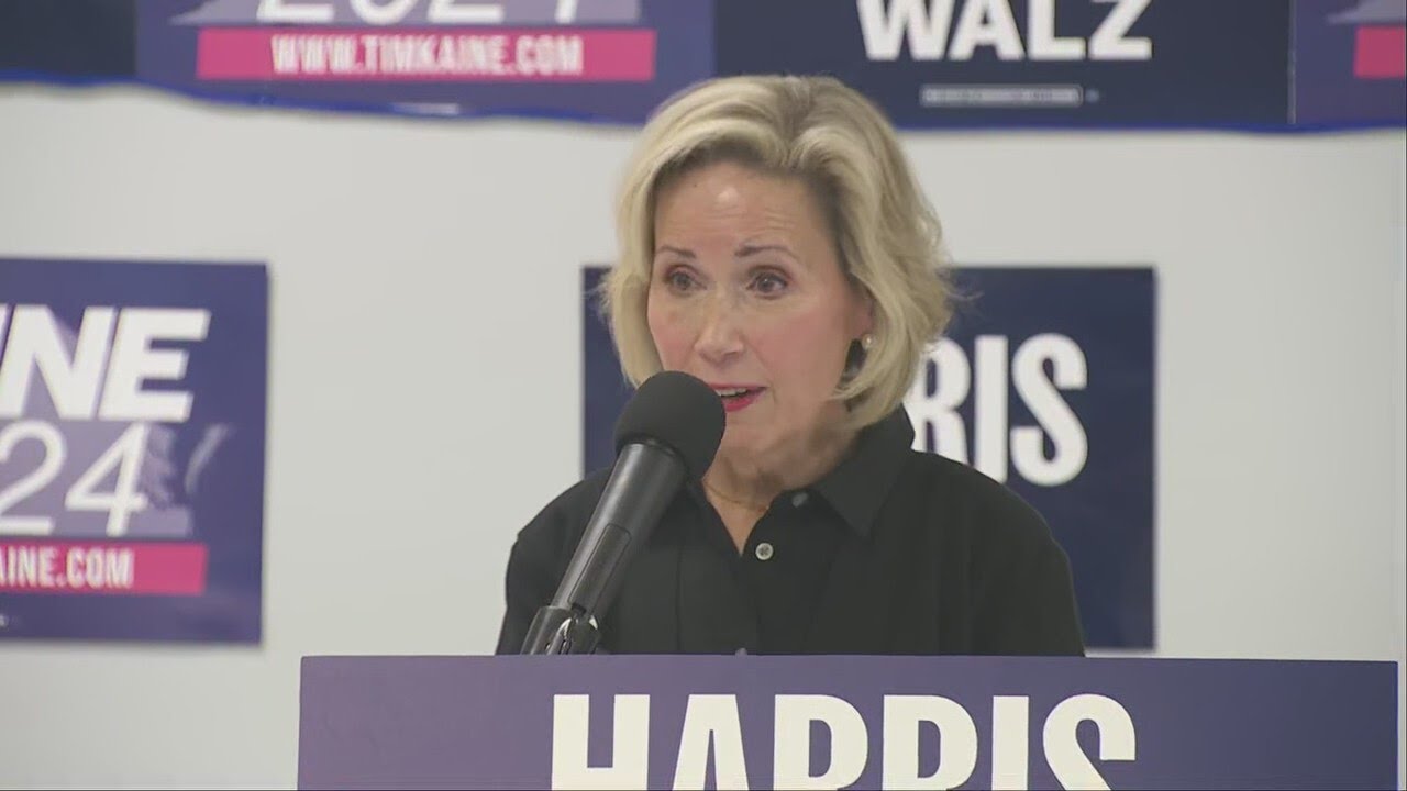 FULL SPEECH: Gwen Walz makes campaign stop in Virginia