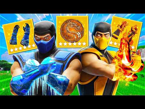 The *SCORPION* vs *SUB-ZERO* Challenge in Fortnite