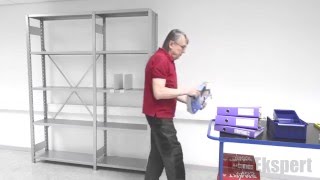 HYLLSTÄLL, LAGERHYLLA påbyggnadssektion/lagerexperten.se