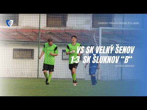 Velký Šenov - Šluknov B 1:3 (12. kolo sezony 2025/2026)