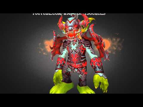 Goblin Warlock Tier 15 Armor - Tier 15 set - Patch 5.2