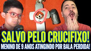 MILAGRE! SALVO PELO CRUCIFIXO QUE DETEVE A B4LA PERDIDA!
