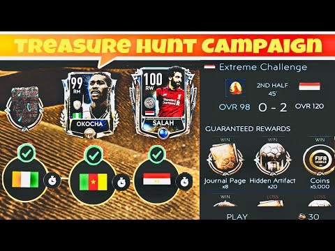 HOW TO WIN 120 OVR TOUGHEST CAMPAIGN IN TREASURE HUNT ! Free Prime Icon And Salah Matches Gameplay Video