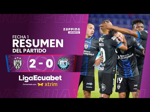 IDV 2 - 0 GYE City / Fecha 1 / Liga Ecuabet conectada por Xtrim 2026