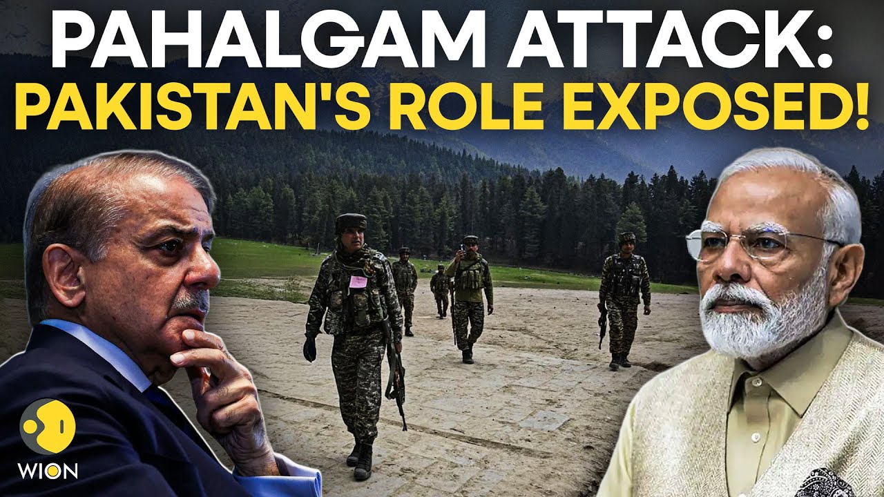 Pahalgam Attack LIVE : NIA Chargesheet EXPOSES Pakistan & Lashkar's Involvement| In Attack | WION