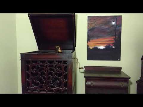 100 year old Edison record  Banjo  Dixie Medley