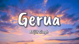 Gerua lyrics | Dilwale | Shah Rukh Khan, Kajol | Arijit Singh | Pritam