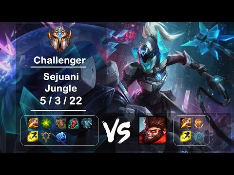Jungle Sejuani vs Wukong KR Challenger Patch 12.16