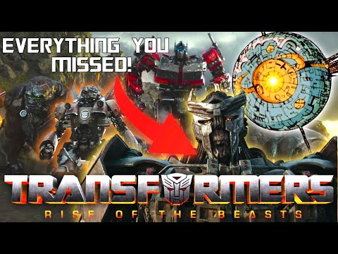 Transformers RISE OF THE BEASTS (2023) Official Trailer BREAKDOWN! UNICRON! The BEST TF Movie YET?!