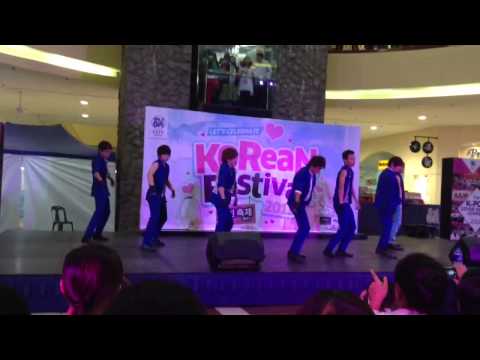 131005 Intim8 dancing to Infinite's songs