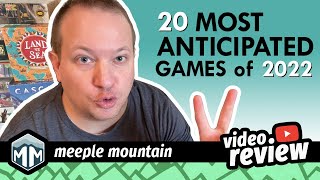 Top 20 Most Anticipated Games of 2022 - Boardgame Brody