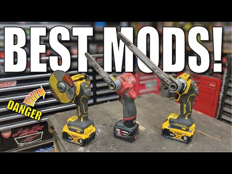 Make great tools even greater    3in cutoff tools -  mini belt sander and *****!