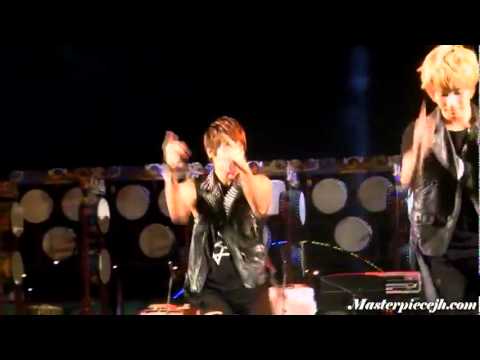 [FANCAM][HQ] 110804 SHINee Jonghyun FOCUSED Hello Performance LIVE @ World Percussion Festival