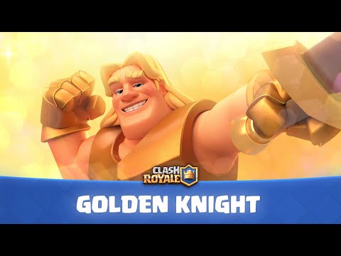 Clash Royale: Introducing the GOLDEN KNIGHT (Play the Challenge Now!)