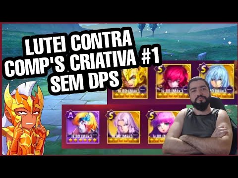 Formação sem Atacantes/DPS. Lune, Albafica e Dohko Divino - Saint Seiya Awakening