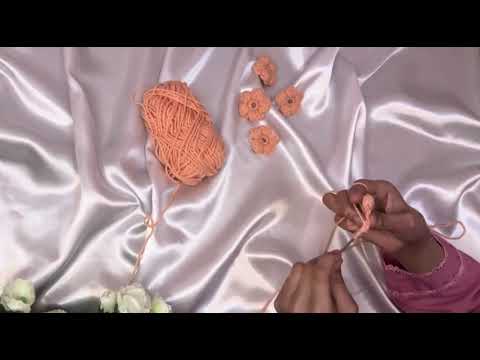 How to crochet sunflower for beginners /crochet/ crocheting flowers/ handmade flower