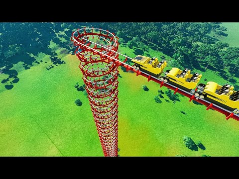 I built a theme park that is 100% chaos in Planet Coaster 2!