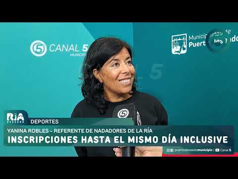 Yanina Robles -  Referente de Nadadores de la Ría