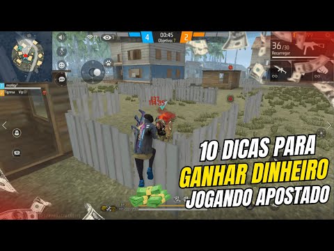 10 MELHORES DICAS PARA JOGAR APOSTADO NO FREE FIRE! E GANHAR MUITO DINHEIRO!✔️💸