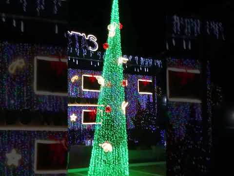 Decoração natalina em Xexeu PE