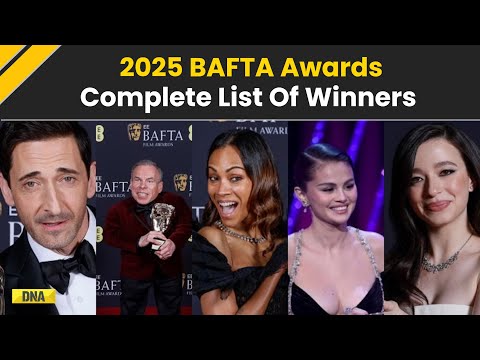 2025 BAFTA Winners: Complete List Of Winners | 2025 BAFTA Awards | BAFTA Winners 2025