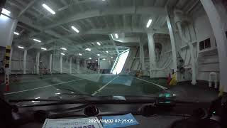 さんふらわあ下船