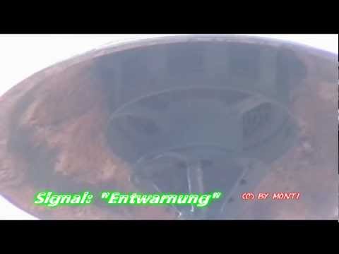 E57 Sirenenprobealarm Bonn Signale: "Entwarnung" (2x) + "Warnung der Bevölkerung"