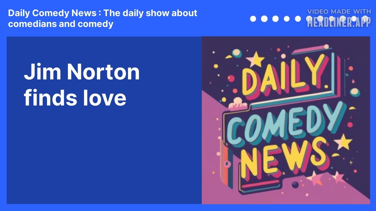 Jim Norton finds love