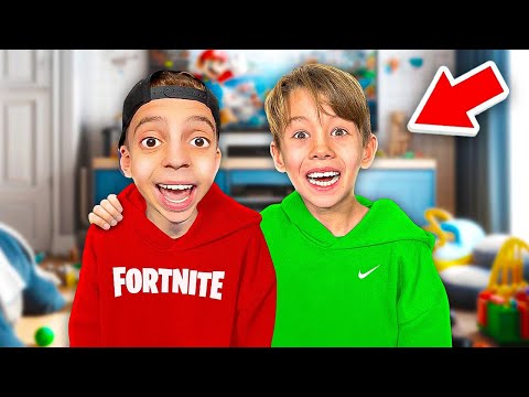 KLEINER JUNGE besucht kleiner BRUDER MAX zu HAUSE! 😲