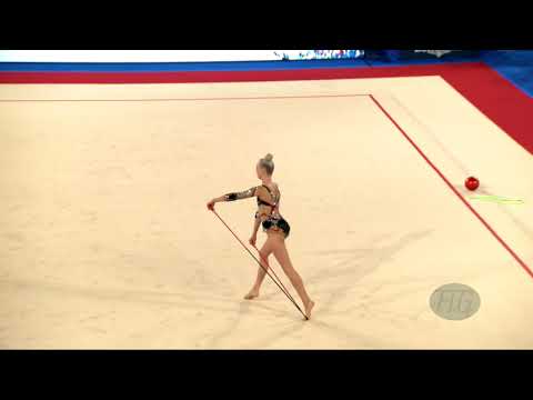 MAKHOSHVILI Elizaveta (GEO) - 2019 Rhythmic Junior Worlds, Moscow (RUS) - Qualifications Rope