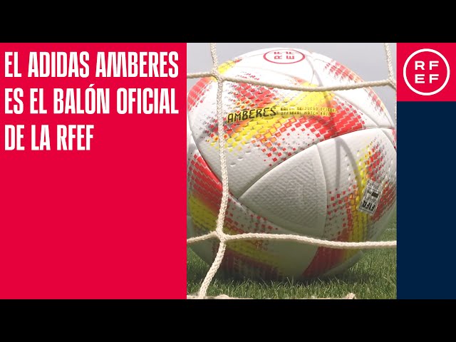 Vídeo relacionado con RFEF - Balón de Fútbol Oficial Mundial 2022 | Detallado con el Escudo de la Selección Española y la Estrella del Mundial - Color Rojo | Talla 5
