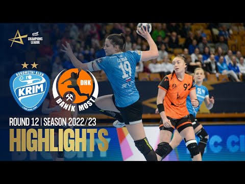 Krim Mercator Ljubljana vs DHK Banik Most | Round 12 | EHF Champions League Women 2022/23